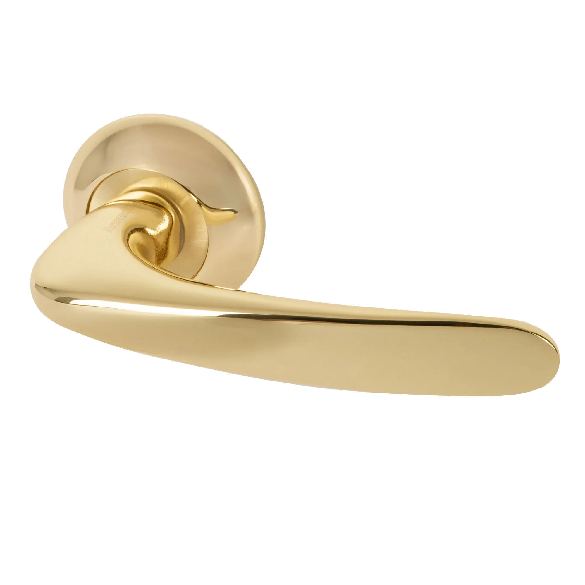 Ручка раздельная R.LD54.Pava (Pava LD42) GP/SG-5 золото/матовое золото TECH (кв. 8х140)