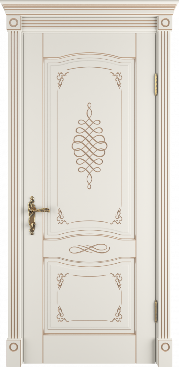 Веста Эмаль слоновая кость патина капучино