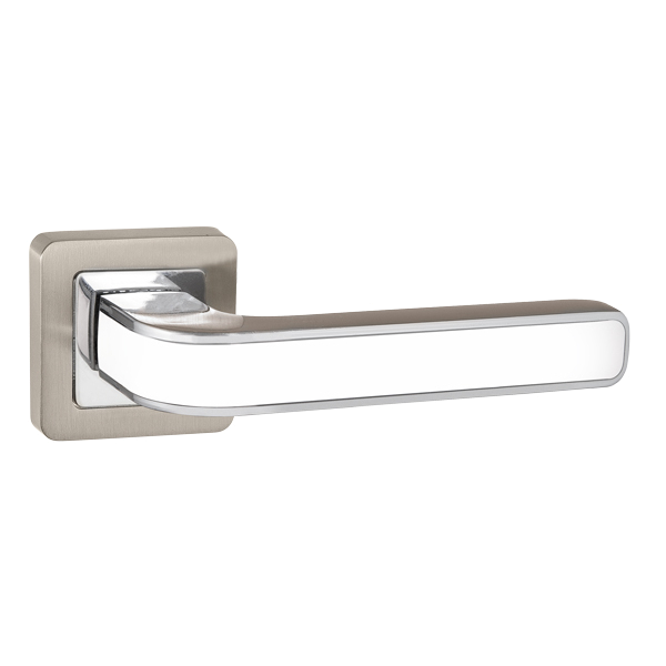 Ручка раздельная K.QR52.NOVA (NOVA QR) SN/WH-19 матовый никель/белый