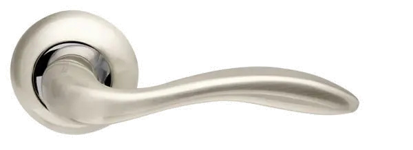 Ручка раздельная R.LD54.Selena (Selena LD19) SN/CP-3 матовый никель/хром