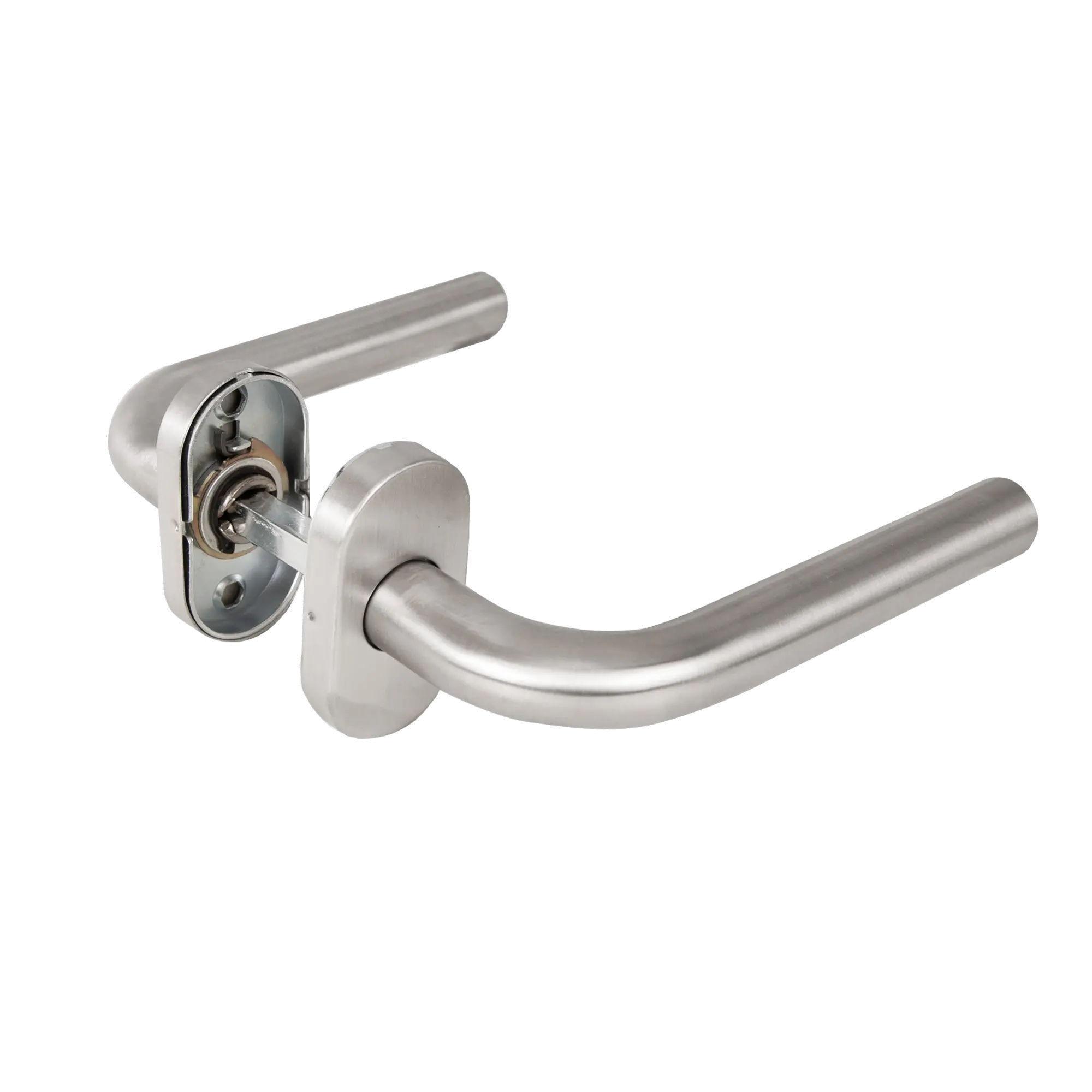 Ручка раздельная R.DSS201-0201P/19 INOX 201 (овальное основание)