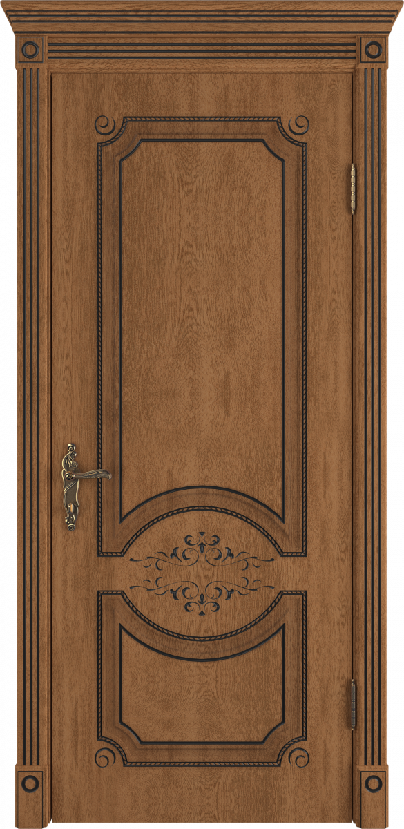 Милана Дуб медовый патина черная