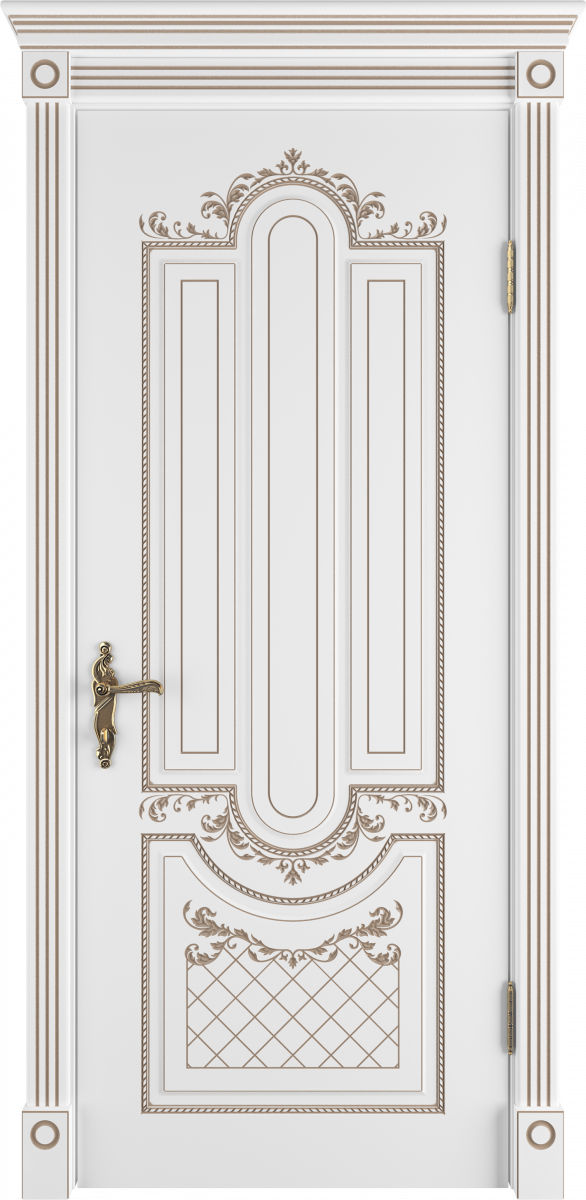 Александрия Эмаль белая патина капучино