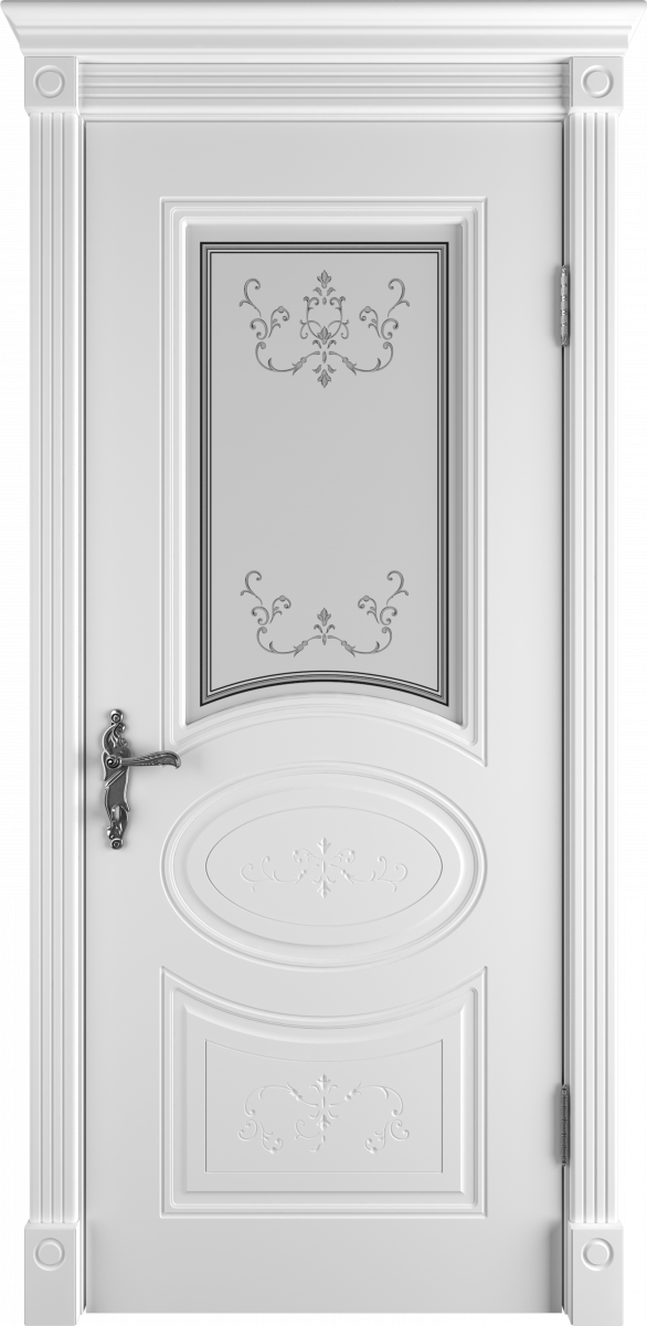 Амалия Эмаль белая Сатин арт