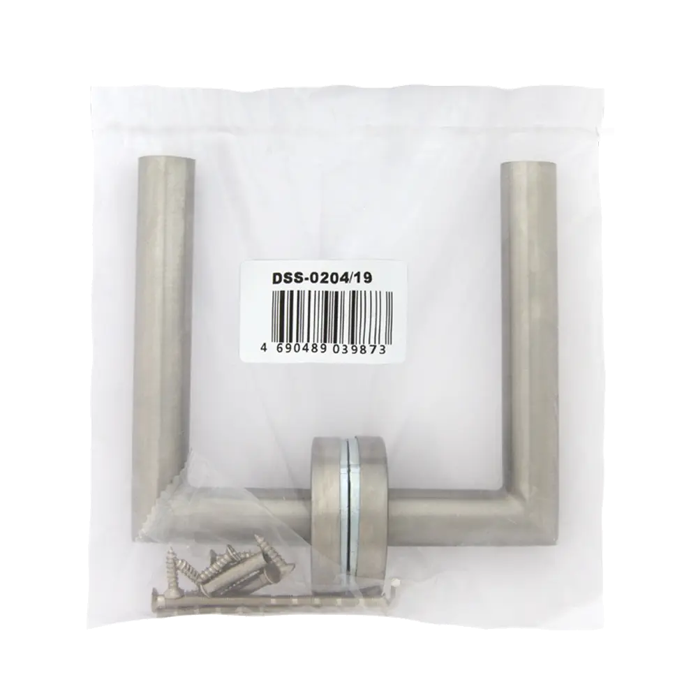 Ручка раздельная R.DSS201-0204/19 (INOX 201) BLACK
