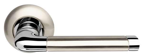 Ручка раздельная R.LD54.Stella (Stella LD28) SN/CP-3 матовый никель/хром TECH (кв. 8х140)