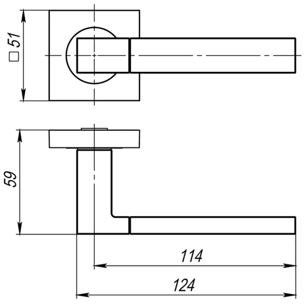 Ручка раздельная K.JK51.FUSION (FUSION JK) ABG-6 зелёная бронза