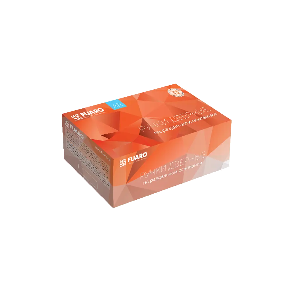 Ручка раздельная R.AR54.ALFA (ALFA AR) 140mm BL-24 черный