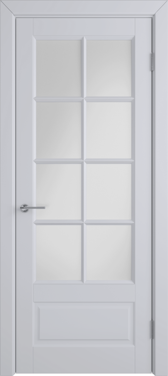 Гланта етт Эмаль серая Сатин белый