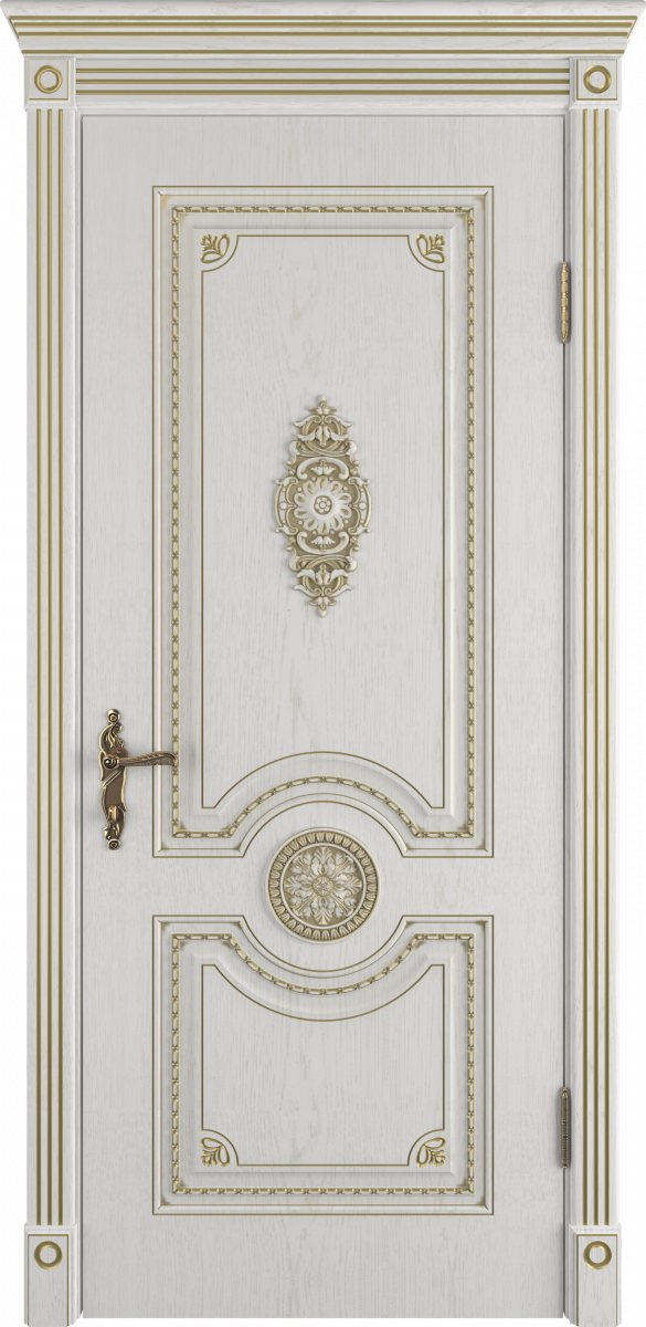 Грета Дуб беленый патина золото