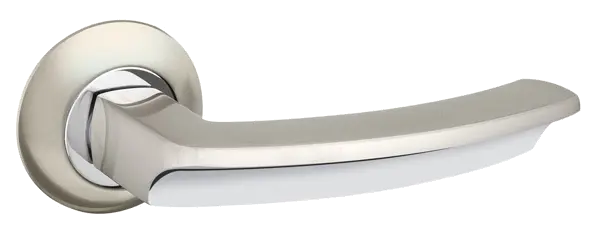 Ручка раздельная R.AR54.ALFA (ALFA AR) 140mm SN/CP-3 матовый никель/хром