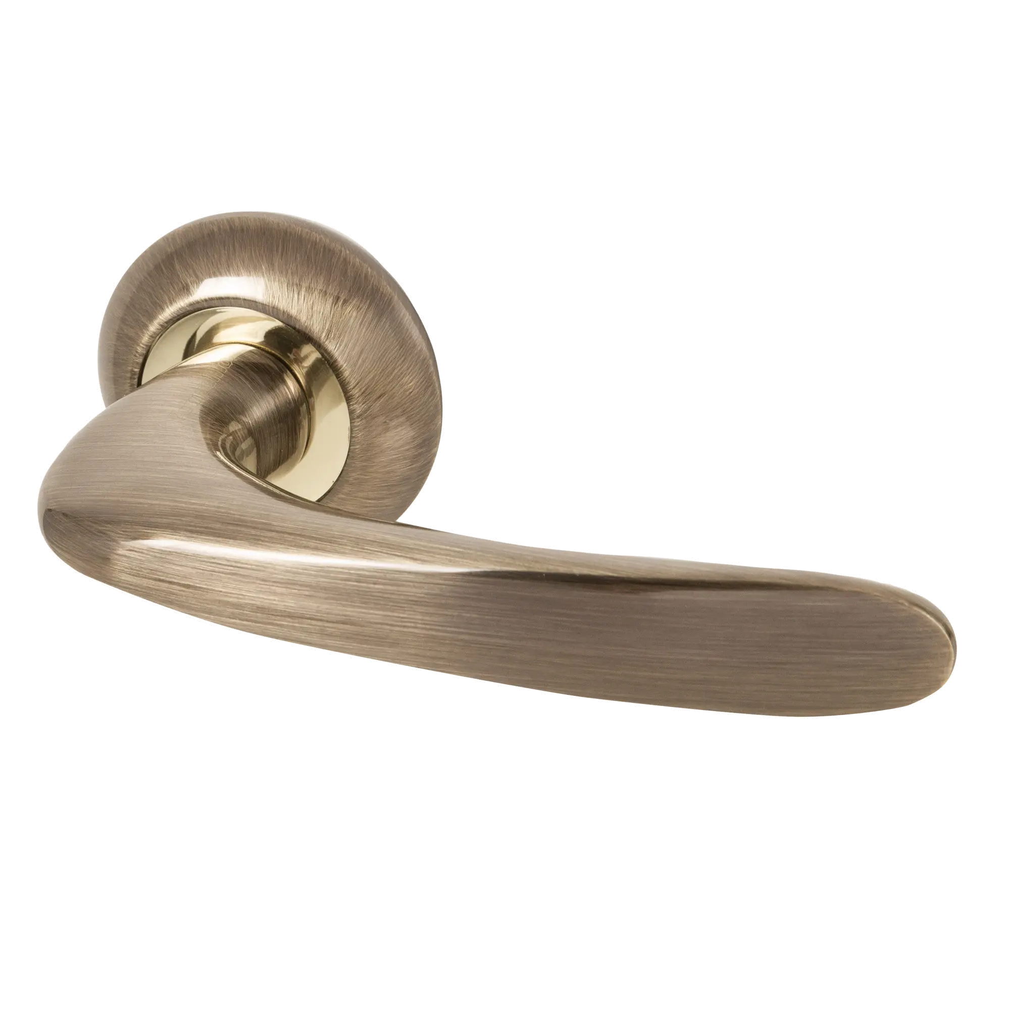 Ручка раздельная R.LD54.Pava (Pava LD42) AB/GP-7 бронза/золото