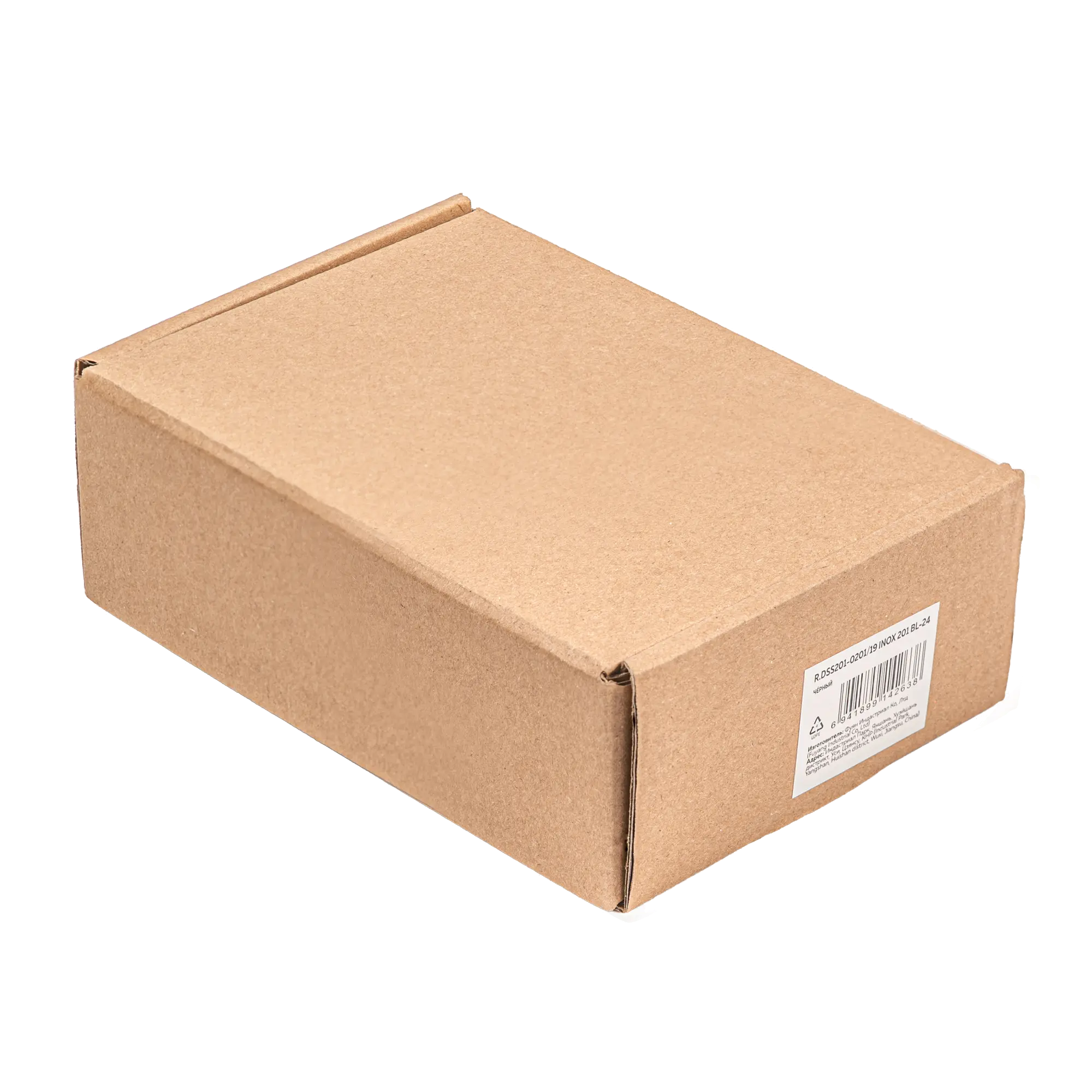 Ручка раздельная R.DSS201-0201/19 (DSS-0201/19) INOX 201 BL-24 черный