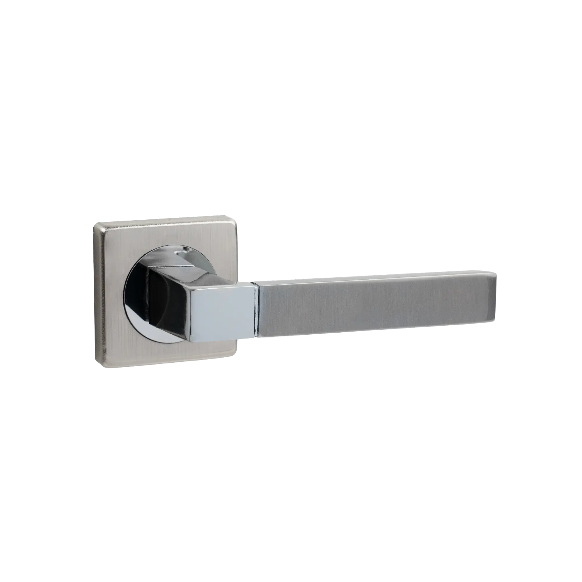 Ручка раздельная K.JK51.IND FUSE SN/CP-3 мат.никель/хром (AL руч.)