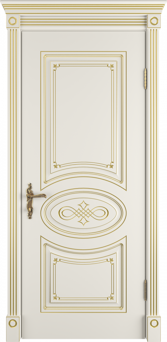 Бьянка Эмаль слоновая кость патина золото